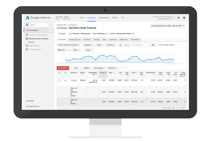  Google AdWords Marketing Services 