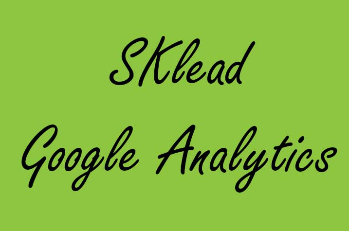  SKlead Google Analytics Support 