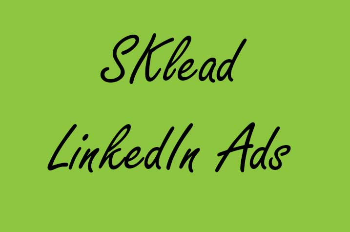  SKlead LinkedIn Advertising Agency 